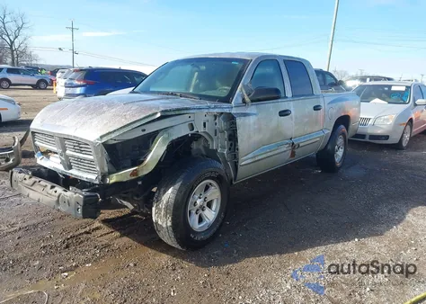 2005 Dodge Dakota Slt z USA, uszkodzony, nr VIN 1D7HE48NX5S231193